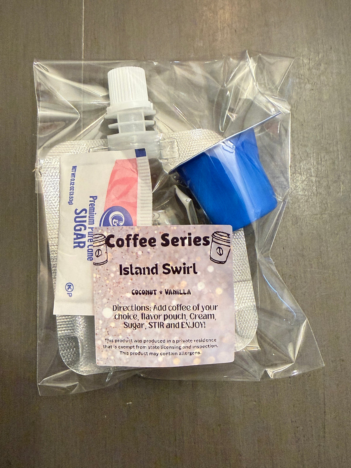 Dirty Coffee Series Menu - Dirty Coffee Flavor Pouches