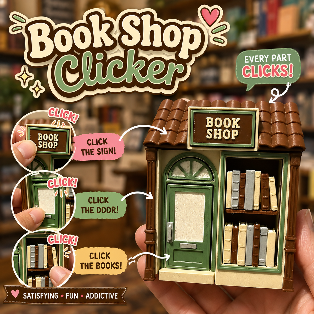 BOOK SHOP CLICKER