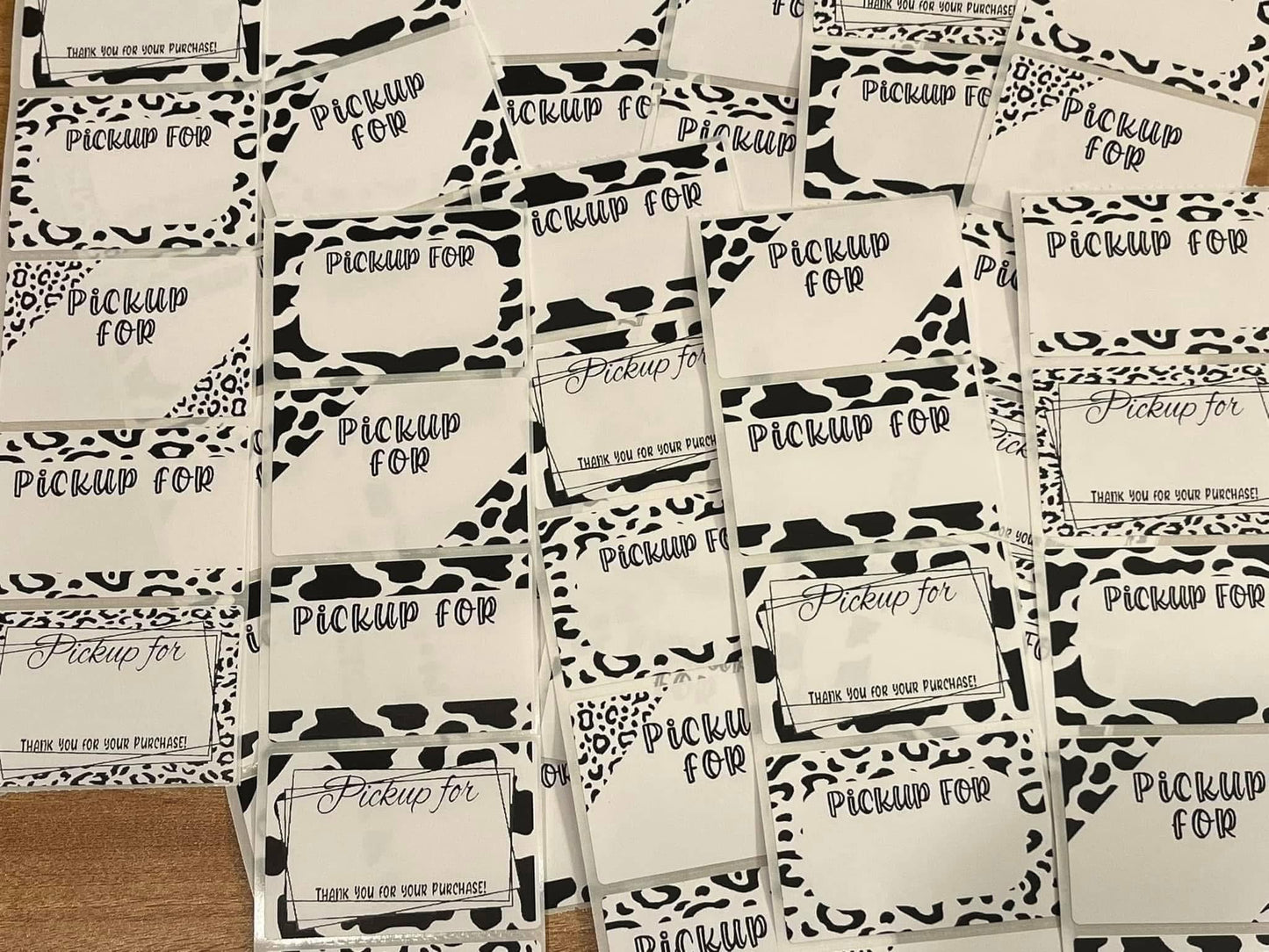 Pickup Labels