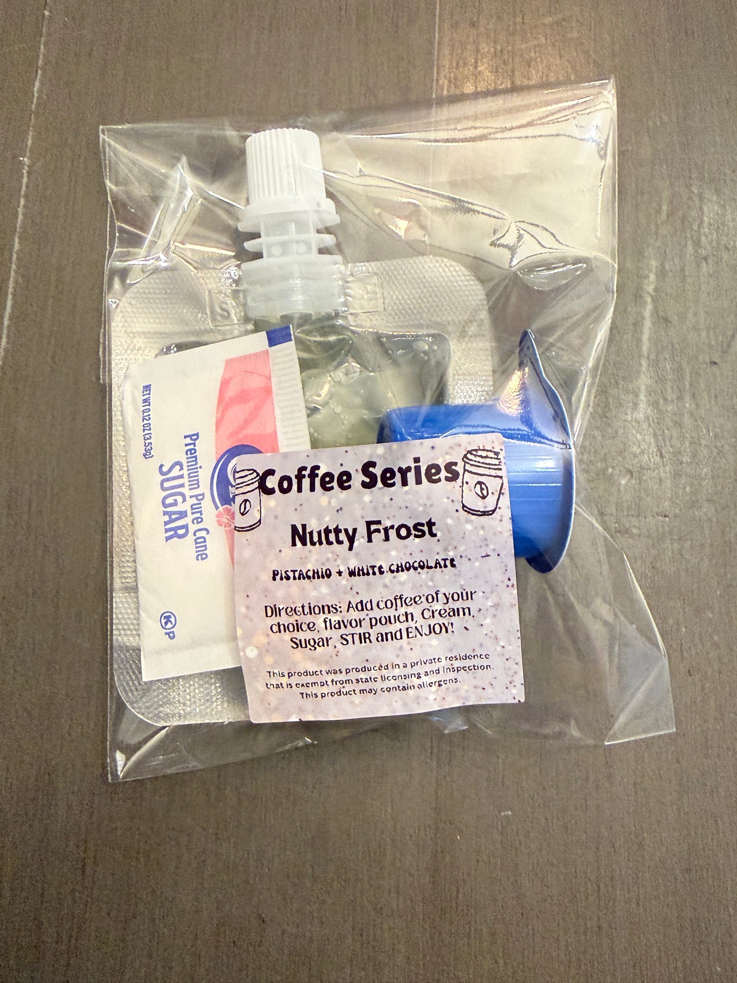 Dirty Coffee Series Menu - Dirty Coffee Flavor Pouches