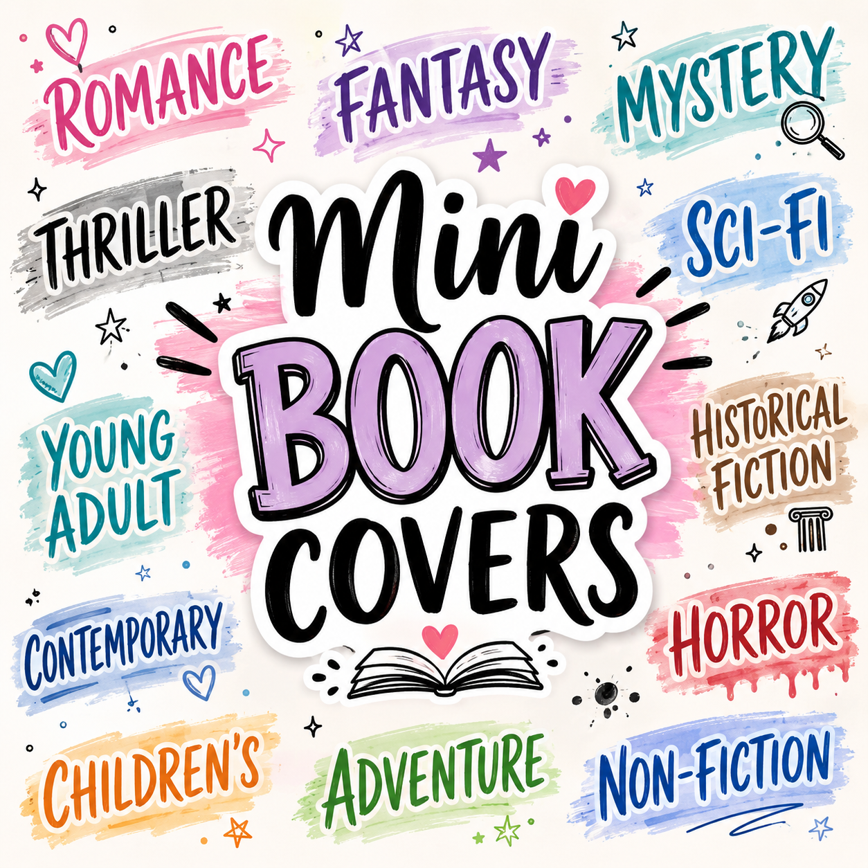 Mini Books and Covers