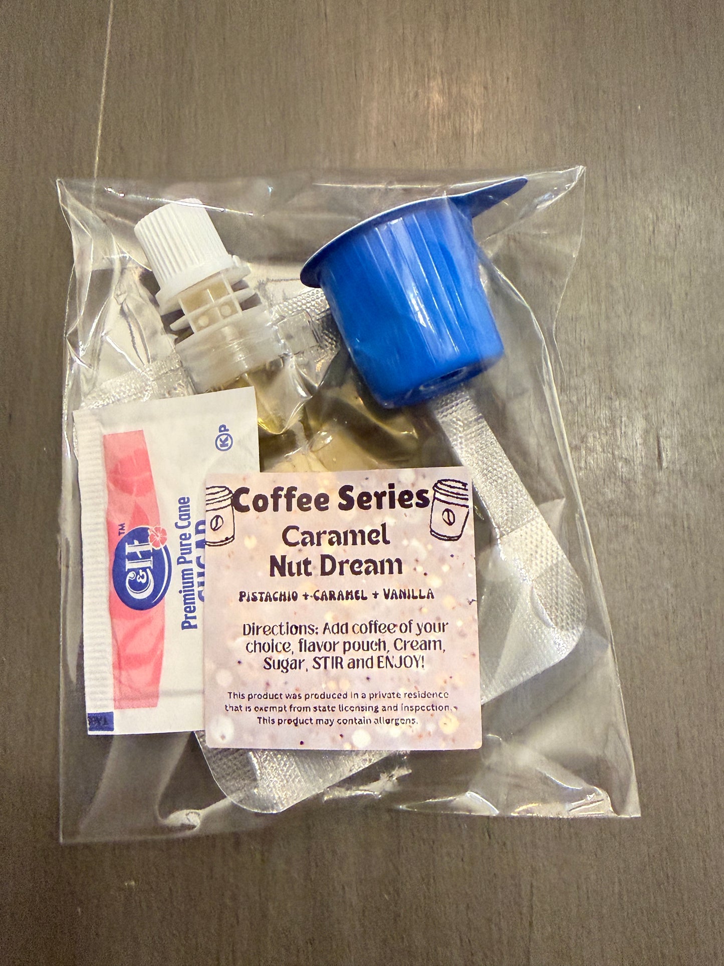 Dirty Coffee Series Menu - Dirty Coffee Flavor Pouches