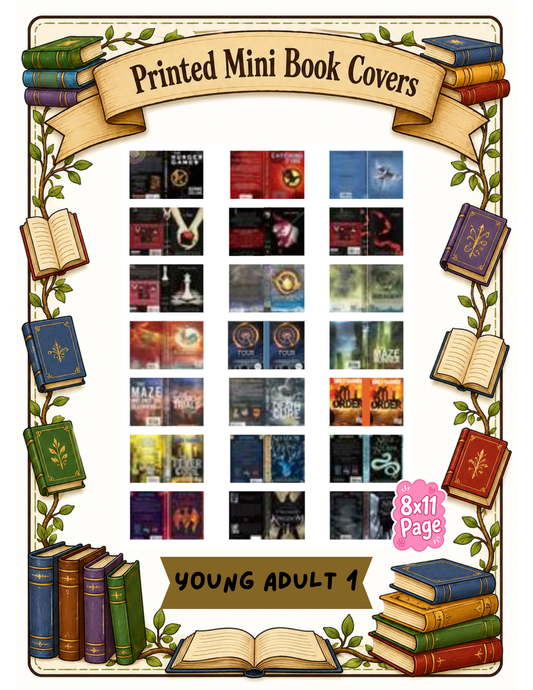 Mini Book Covers *Please PM me to order pages!