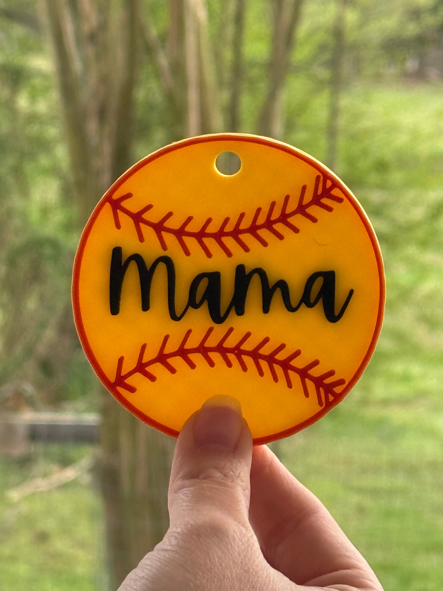 Sports Bag Tag | Baseball | Softball | Basketball | Soccer | Football | Cheer | Golf | Bow | Personalized with Name