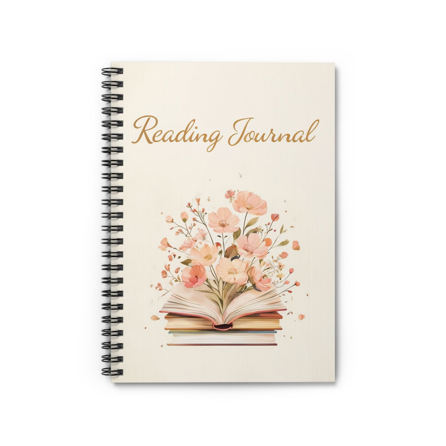 Reading Journal - Spiral Notebook for Book Lovers