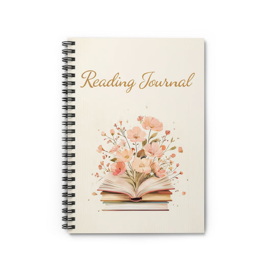 Reading Journal - Spiral Notebook for Book Lovers