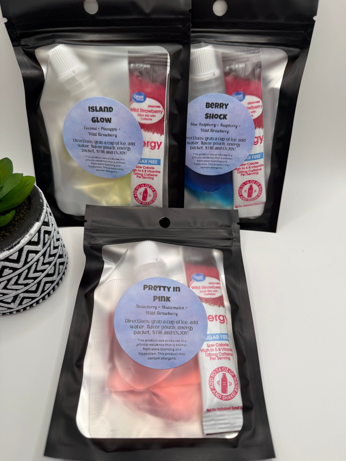 Sweet Splash Menu | Dirty Water | Dirty Tea | Our take on a Loaded Tea