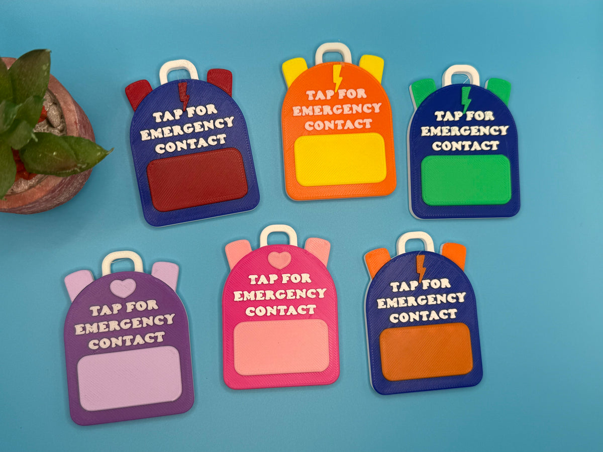 NFC Emergency Contact Tags are here!