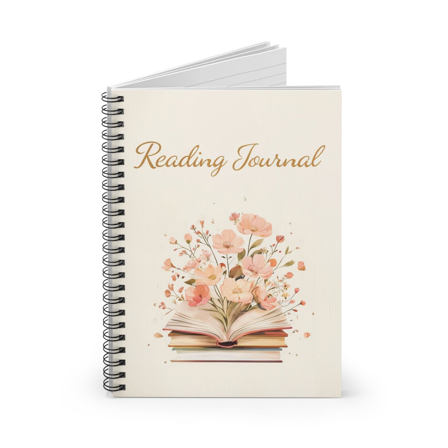 Reading Journal - Spiral Notebook for Book Lovers