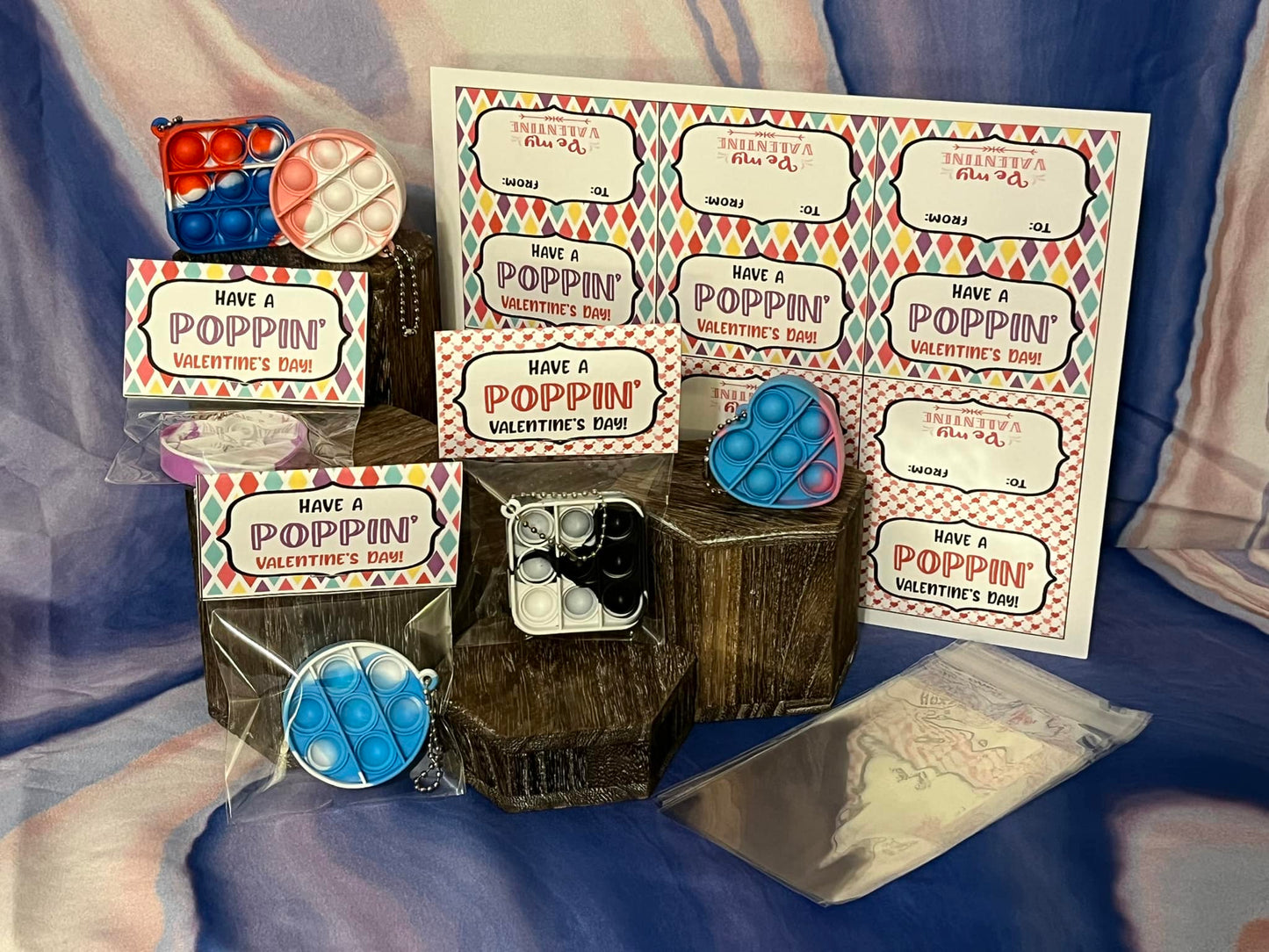 Valentine Pop-It's | Classroom Favors
