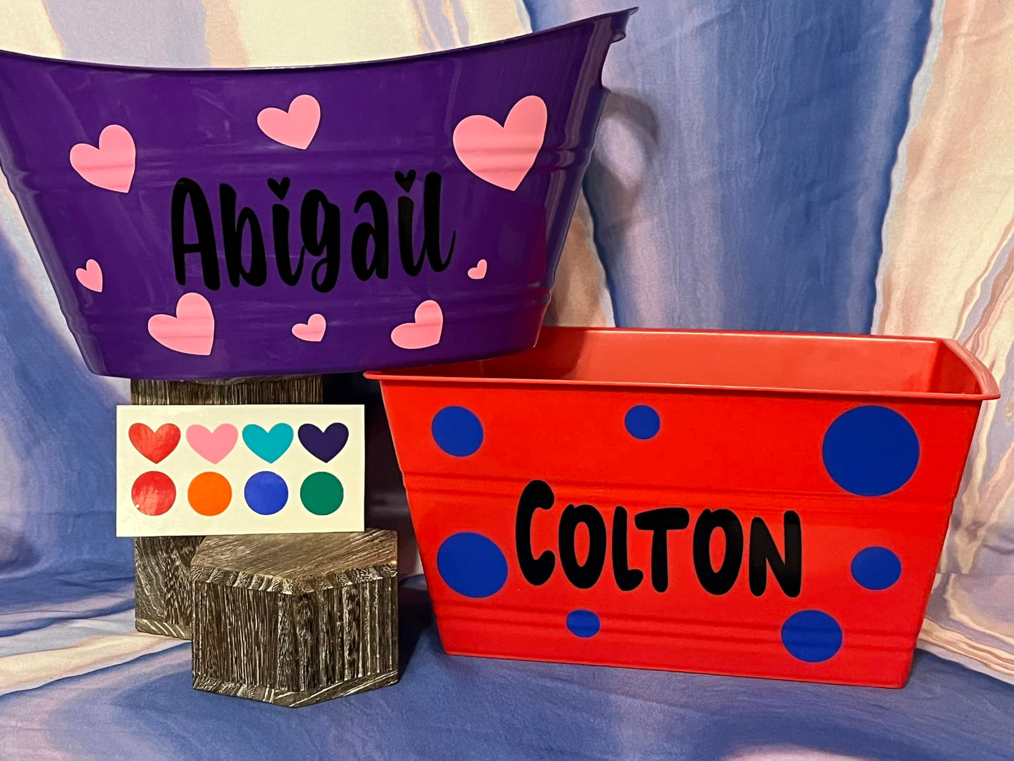 Valentine's Tub Decal | Sticker | Personalized Name