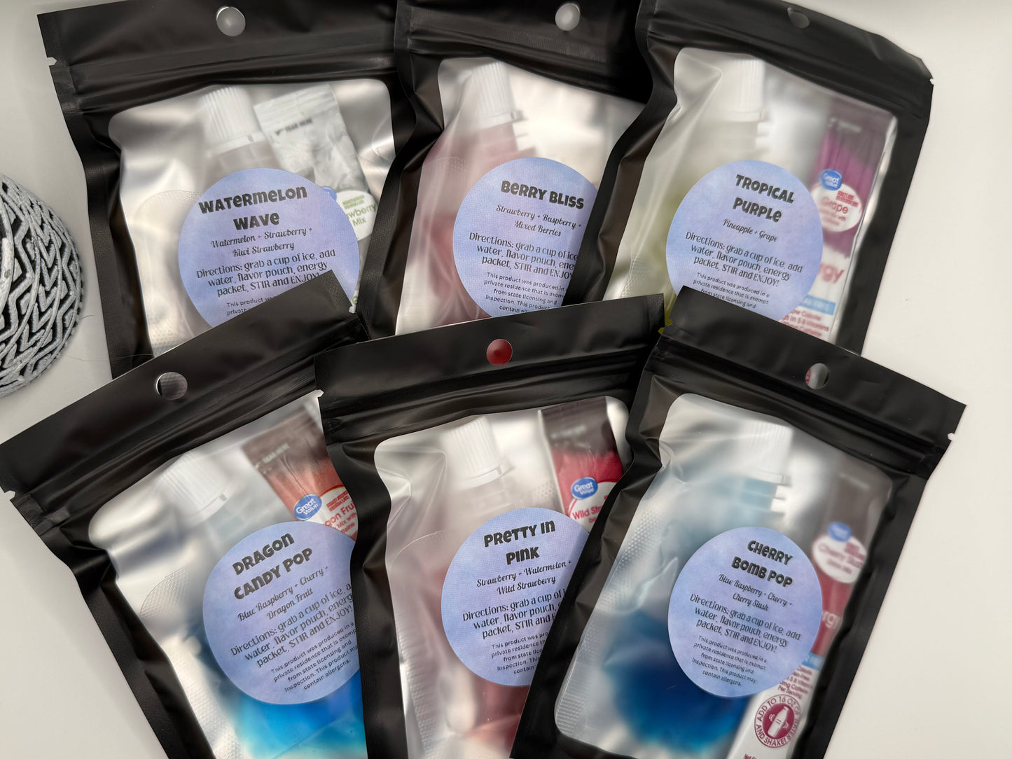 Sweet Splash Menu | Dirty Water | Dirty Tea | Our take on a Loaded Tea
