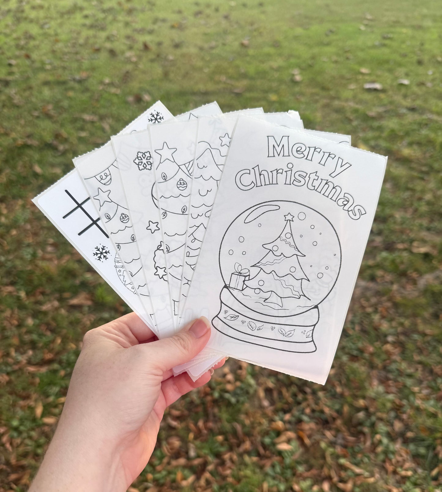 Christmas Themed Coloring Sticker Packs | Christmas | Elf | Grinch | Party Favors