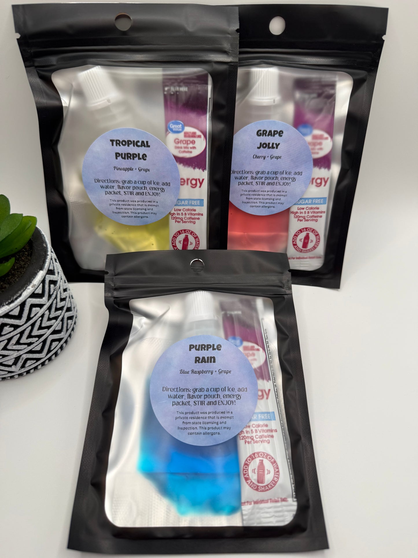Sweet Splash Menu | Dirty Water | Dirty Tea | Our take on a Loaded Tea