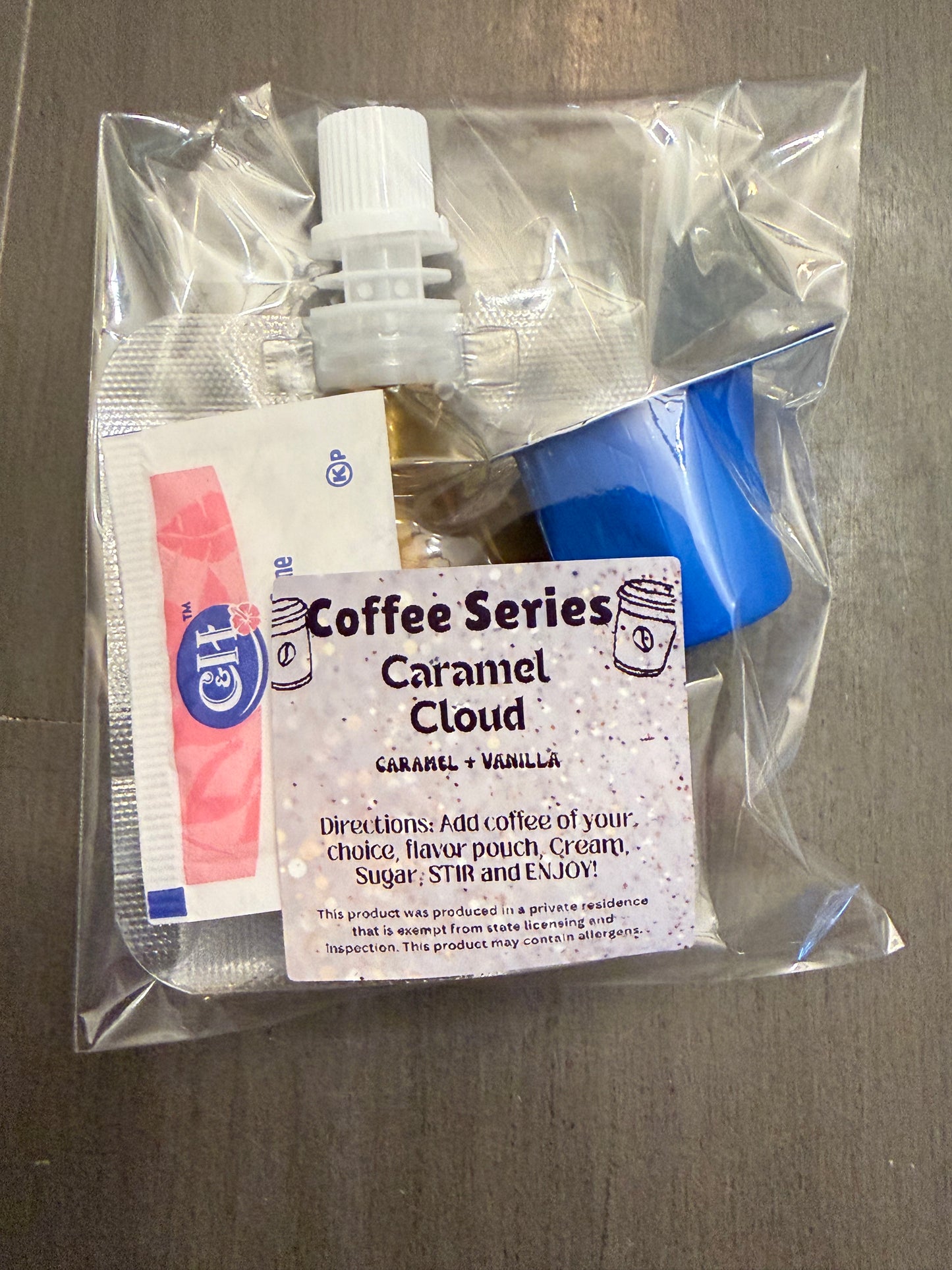 Dirty Coffee Series Menu - Dirty Coffee Flavor Pouches