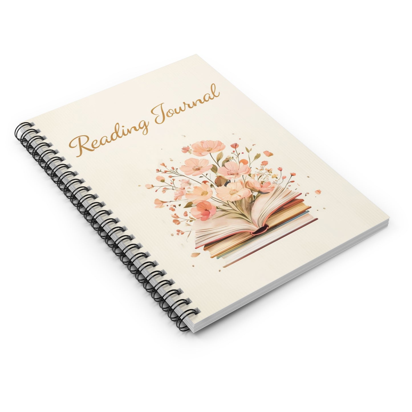 Reading Journal - Spiral Notebook for Book Lovers