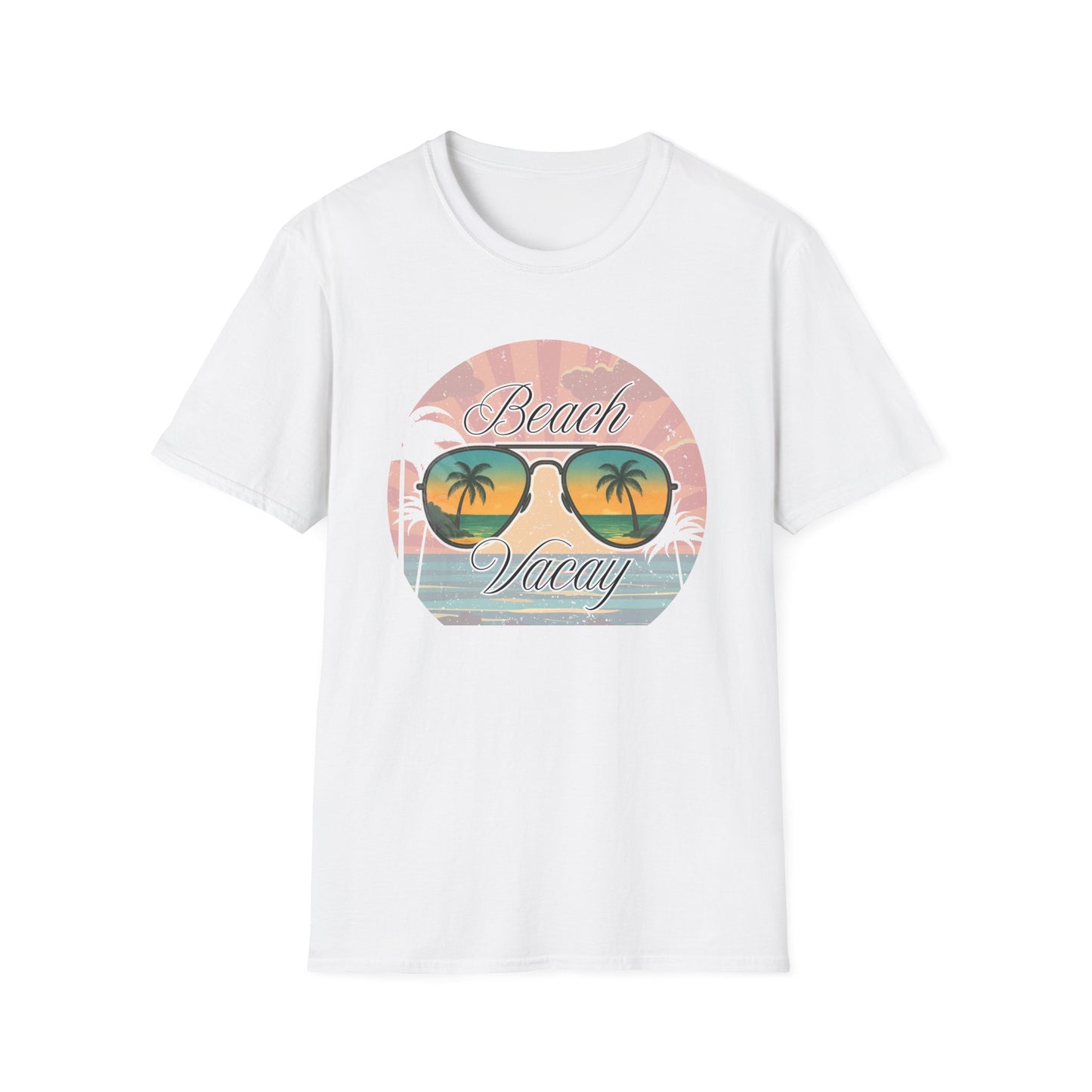 Beach Vacay Unisex Softstyle T-Shirt - Chill Summer Vibes