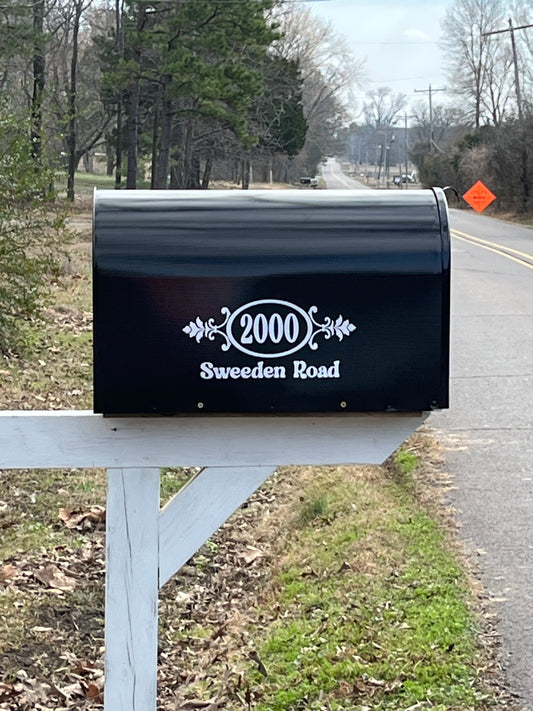 Mailbox Decal