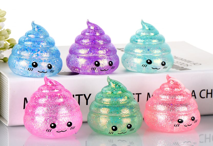 Stress Toys PREORDER | TAT up to 5 weeks | Pizza | Cake | Ice Cream | Jellyfish | Dumplings | Popsicle | Gum Drop | Cubes | Acolotl | Poop | Virus
