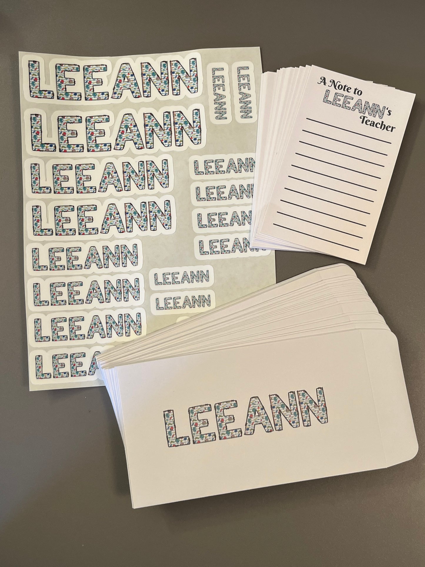 School Envelope Bundle