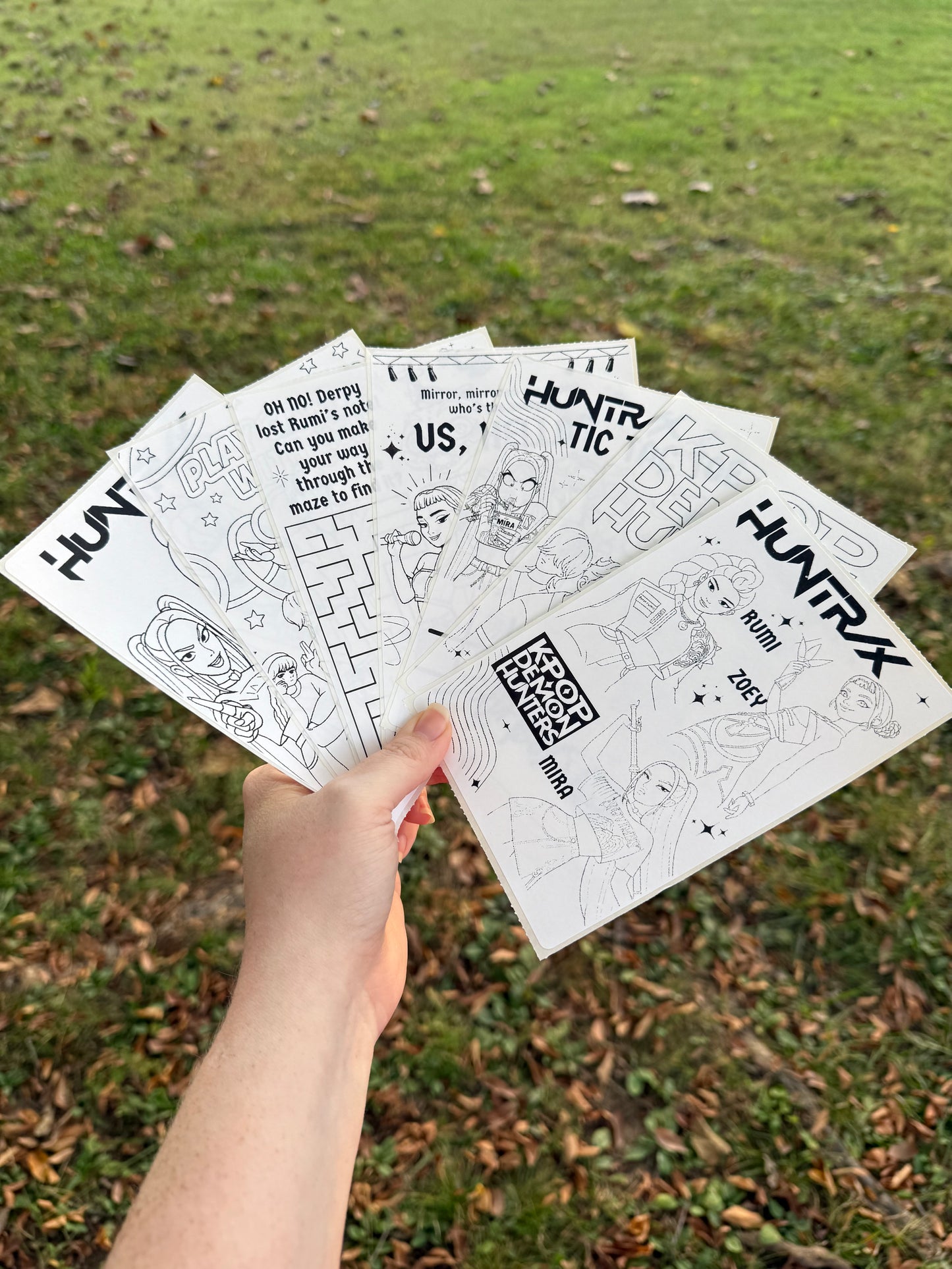 K-POP Demon Hunters Coloring Sticker Pack