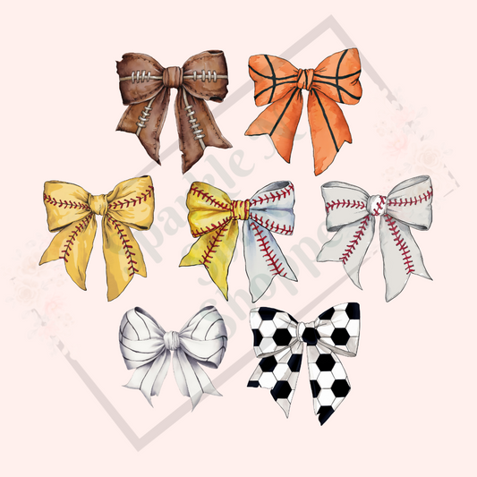 Sports Bow Customized Decal