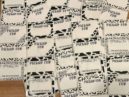 Pickup Labels