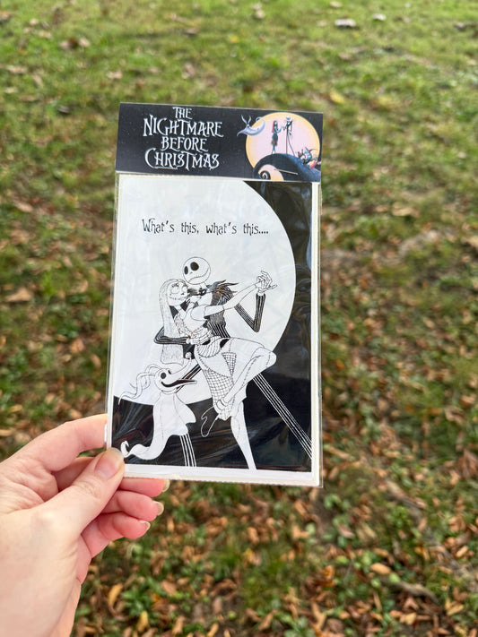 Nightmare Before Christmas Coloring Sticker Pack