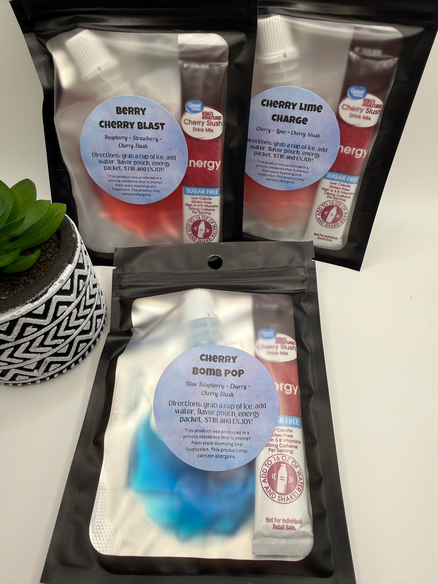 Sweet Splash Menu | Dirty Water | Dirty Tea | Our take on a Loaded Tea