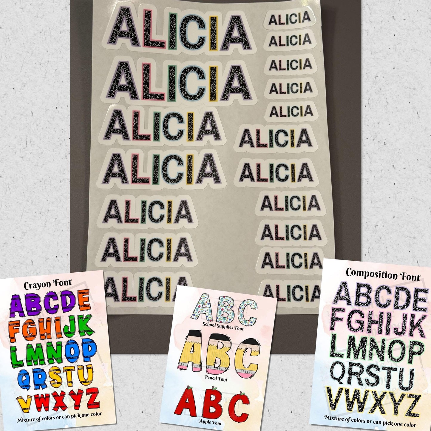 School Envelope Bundle