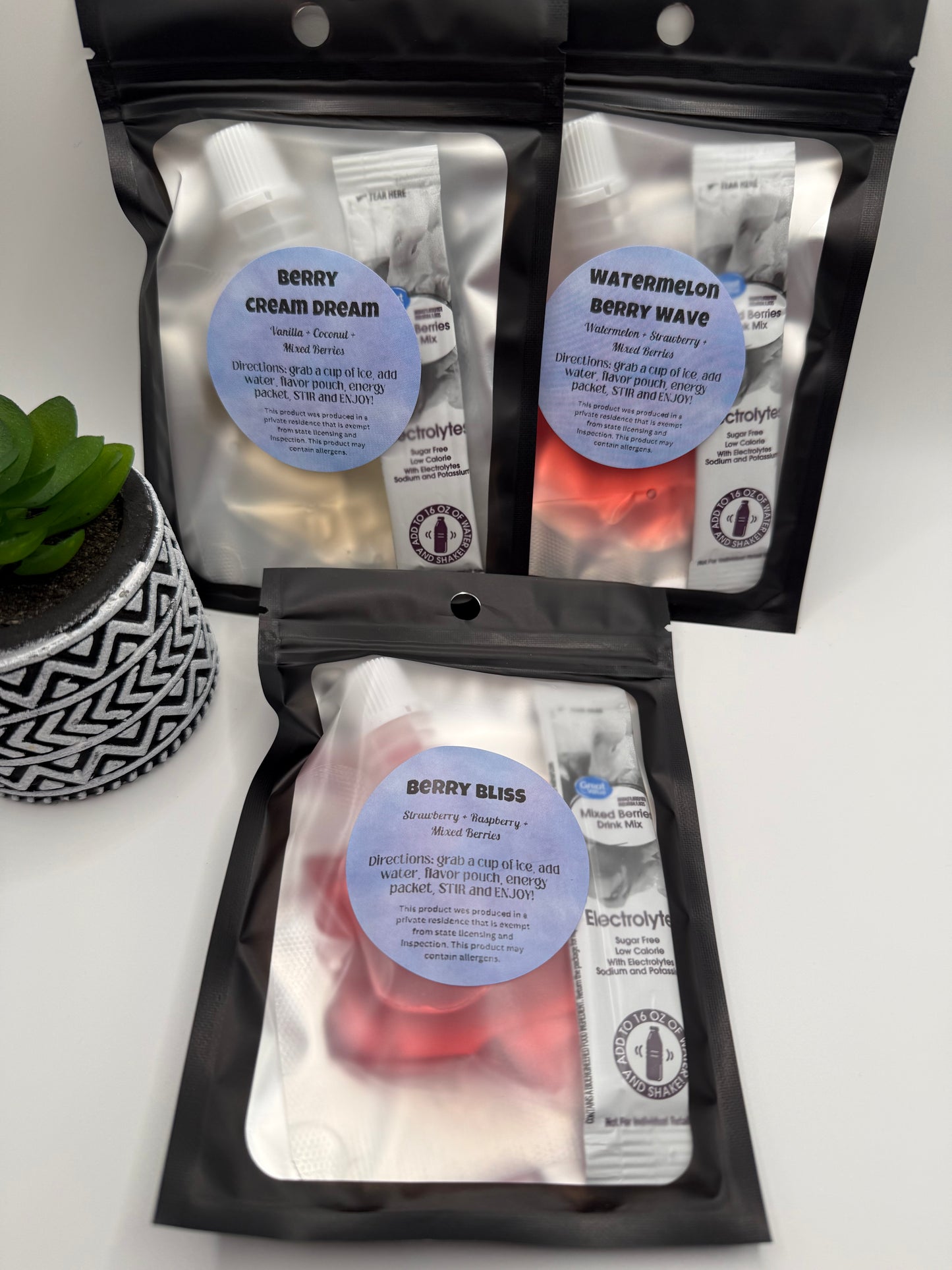 Sweet Splash Menu | Dirty Water | Dirty Tea | Our take on a Loaded Tea