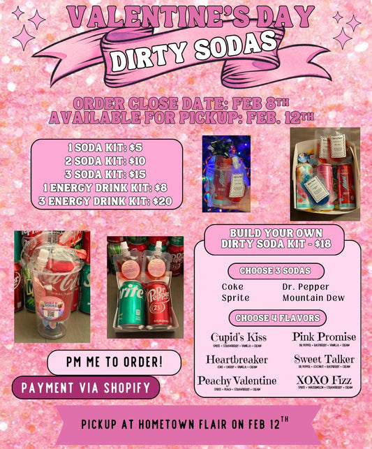 Build Your Own Dirty Soda Party Pack - Pickup ONLY