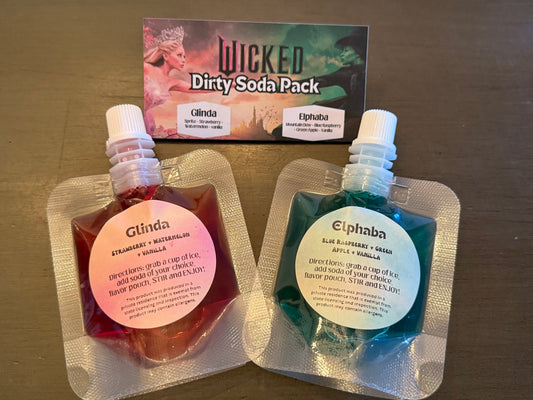 Movie Inspired Dirty Soda Pouches