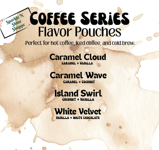 Dirty Coffee Series Menu - Dirty Coffee Flavor Pouches
