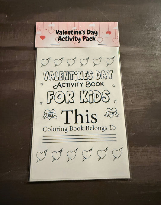 Valentine’s Day Coloring Sticker Pack