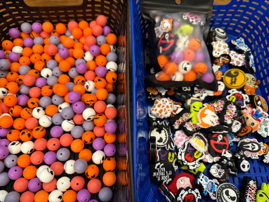 Halloween Scoop of Beads and Focals