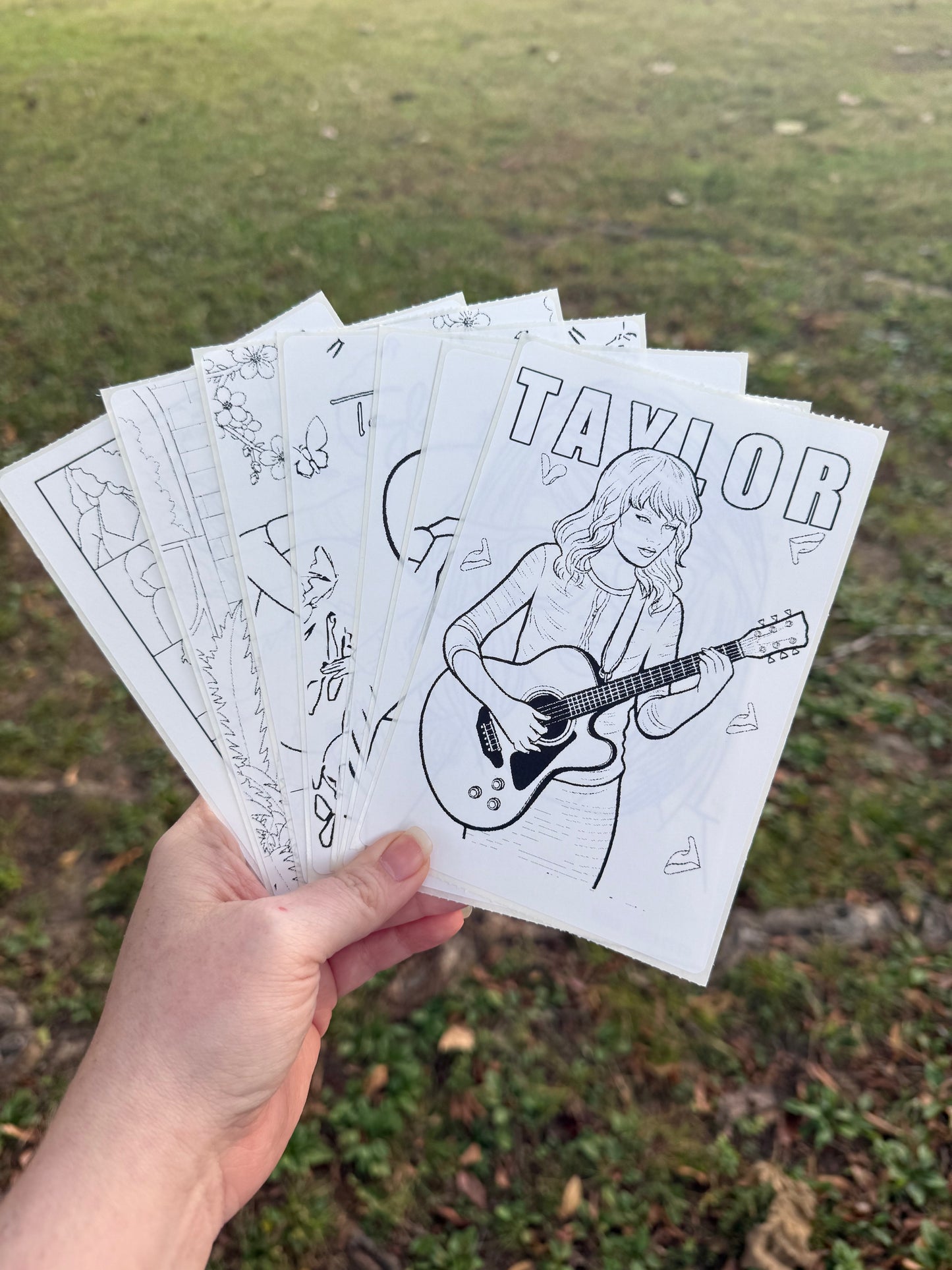 Taylor Swift Coloring Sticker Pack | Party Favors