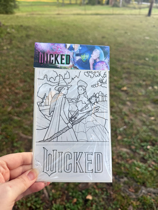 Wicked Coloring Sticker Pack | Party Favors