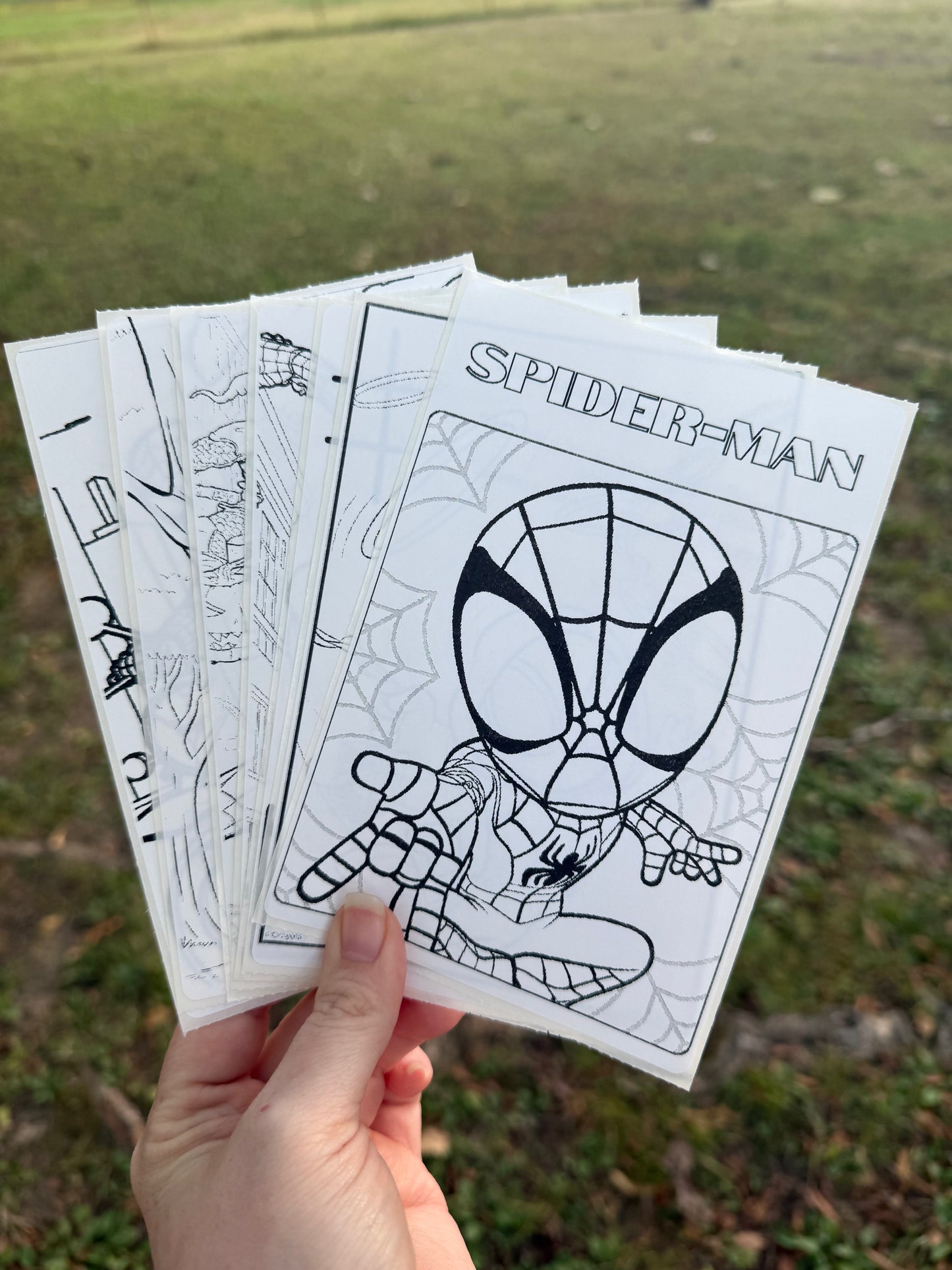 Spider-Man Coloring Sticker Pack | Party Favors