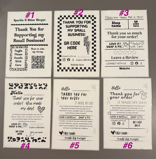 Custom Labels