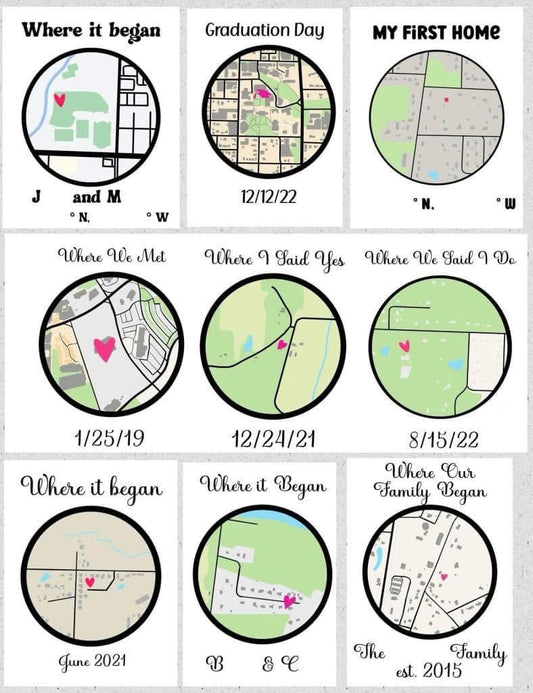 Digital Custom Map