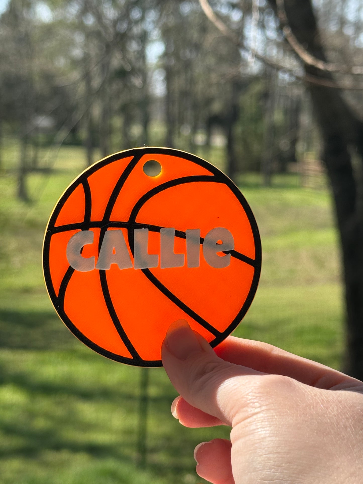 Sports Bag Tag | Baseball | Softball | Basketball | Soccer | Football | Cheer | Golf | Bow | Personalized with Name