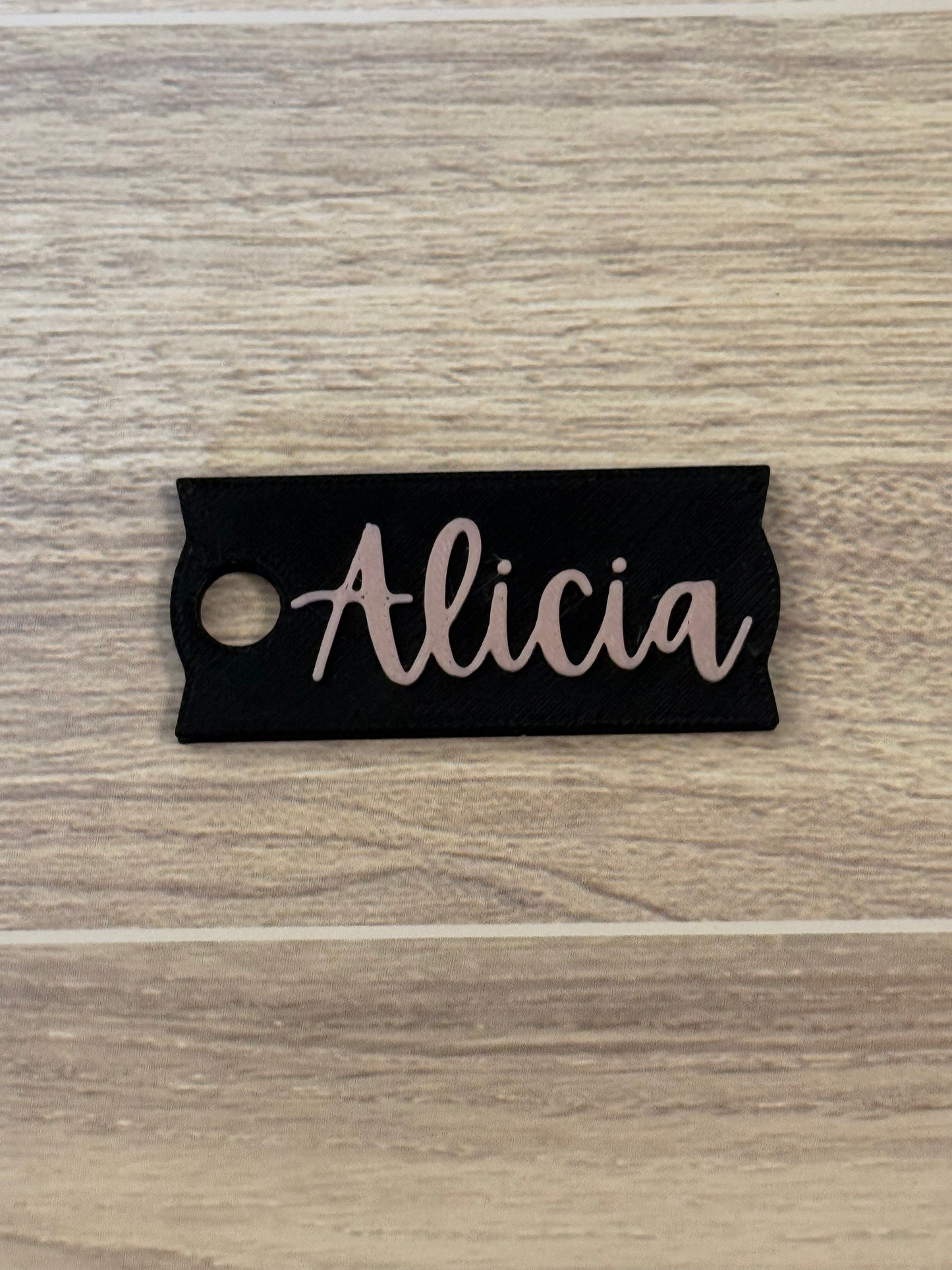 Tumbler Name Plate | Name Tag | Personalized