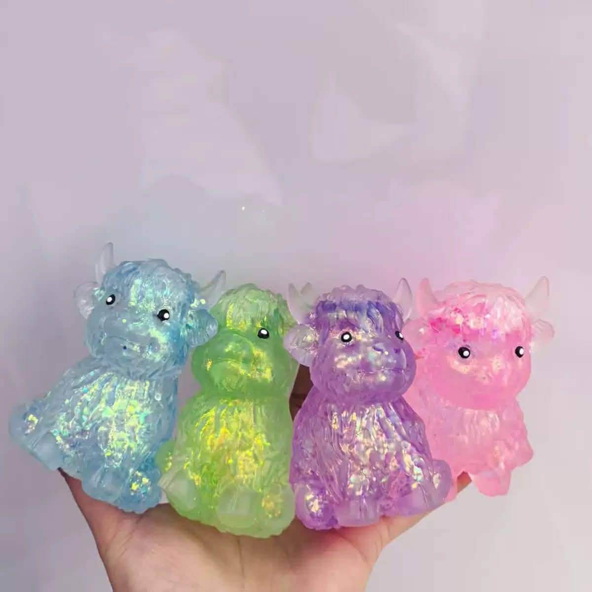 Stress Toys PREORDER | TAT up to 4 weeks | Butter | Bears | Highland Cows | Jellyfish | Dumplings | Cheese