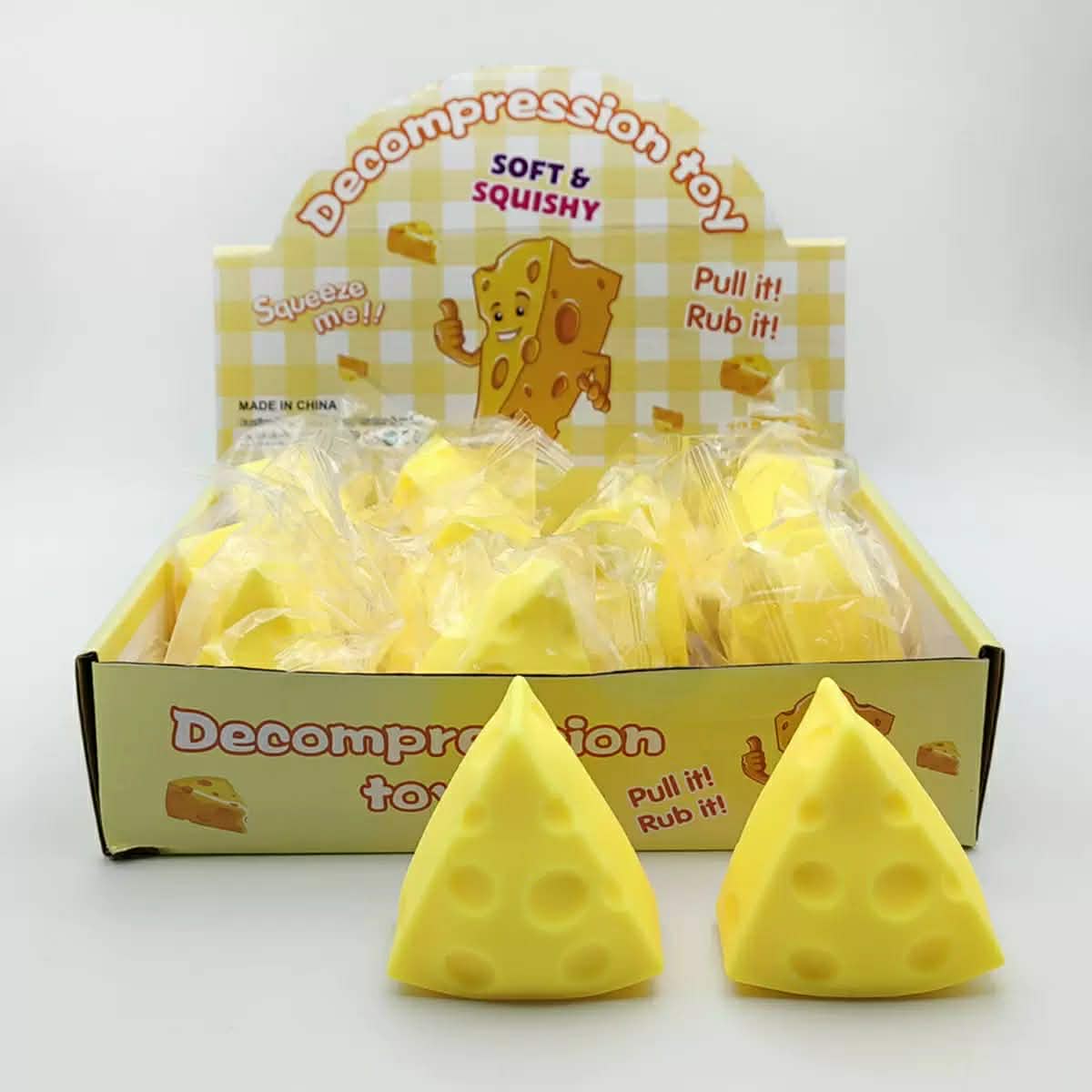 Stress Toys PREORDER | TAT up to 4 weeks | Butter | Bears | Highland Cows | Jellyfish | Dumplings | Cheese