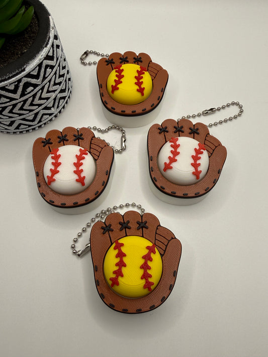Baseball Fidget Clickers | Softball Fidget Clickers