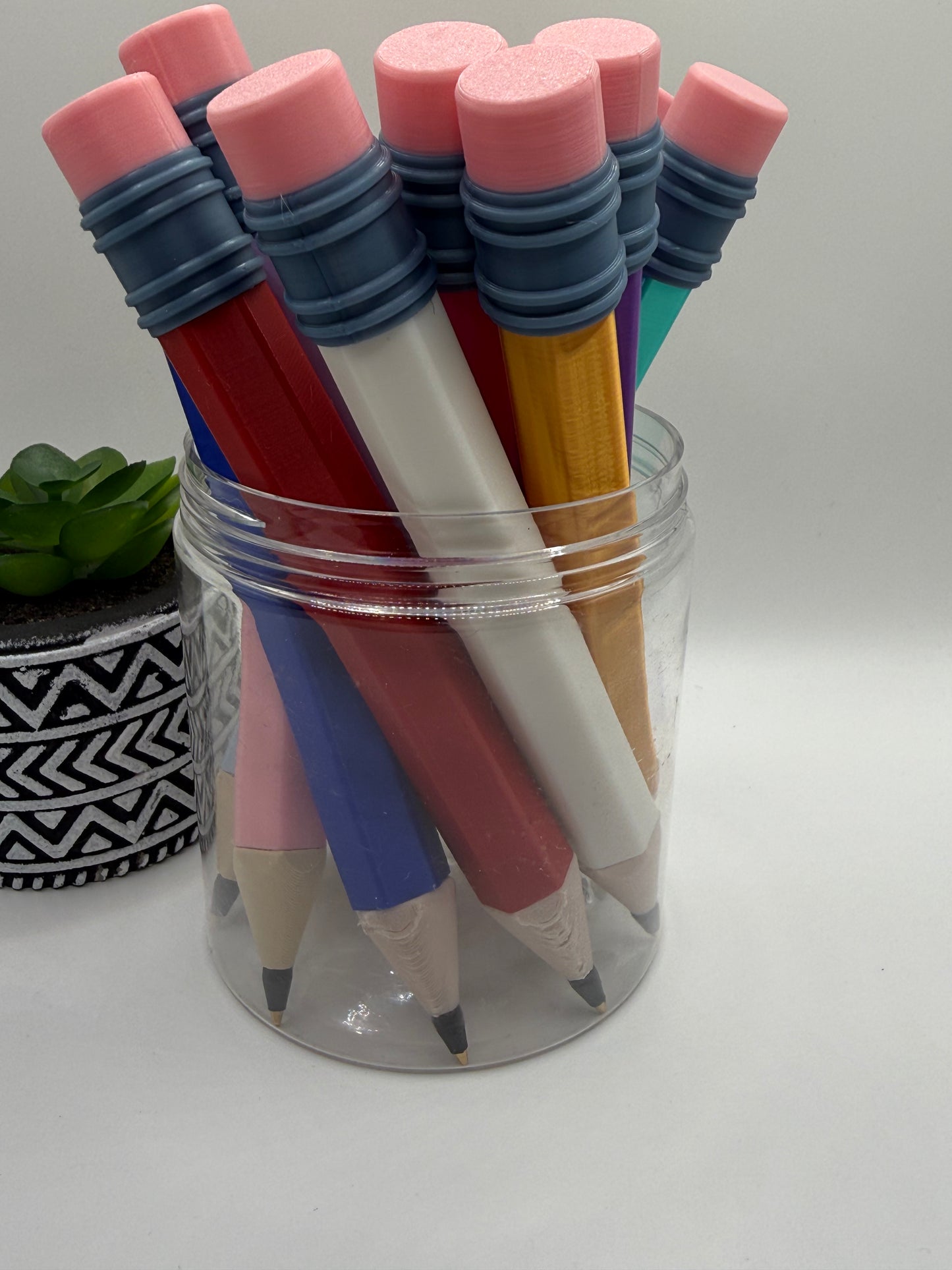 Jumbo Pen | Pencil Look-Alike