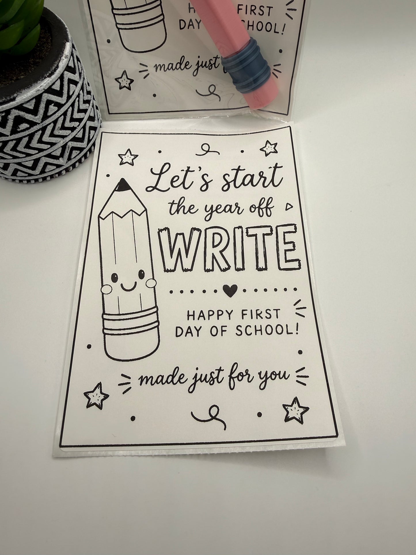 Jumbo Pen | Pencil Look-Alike