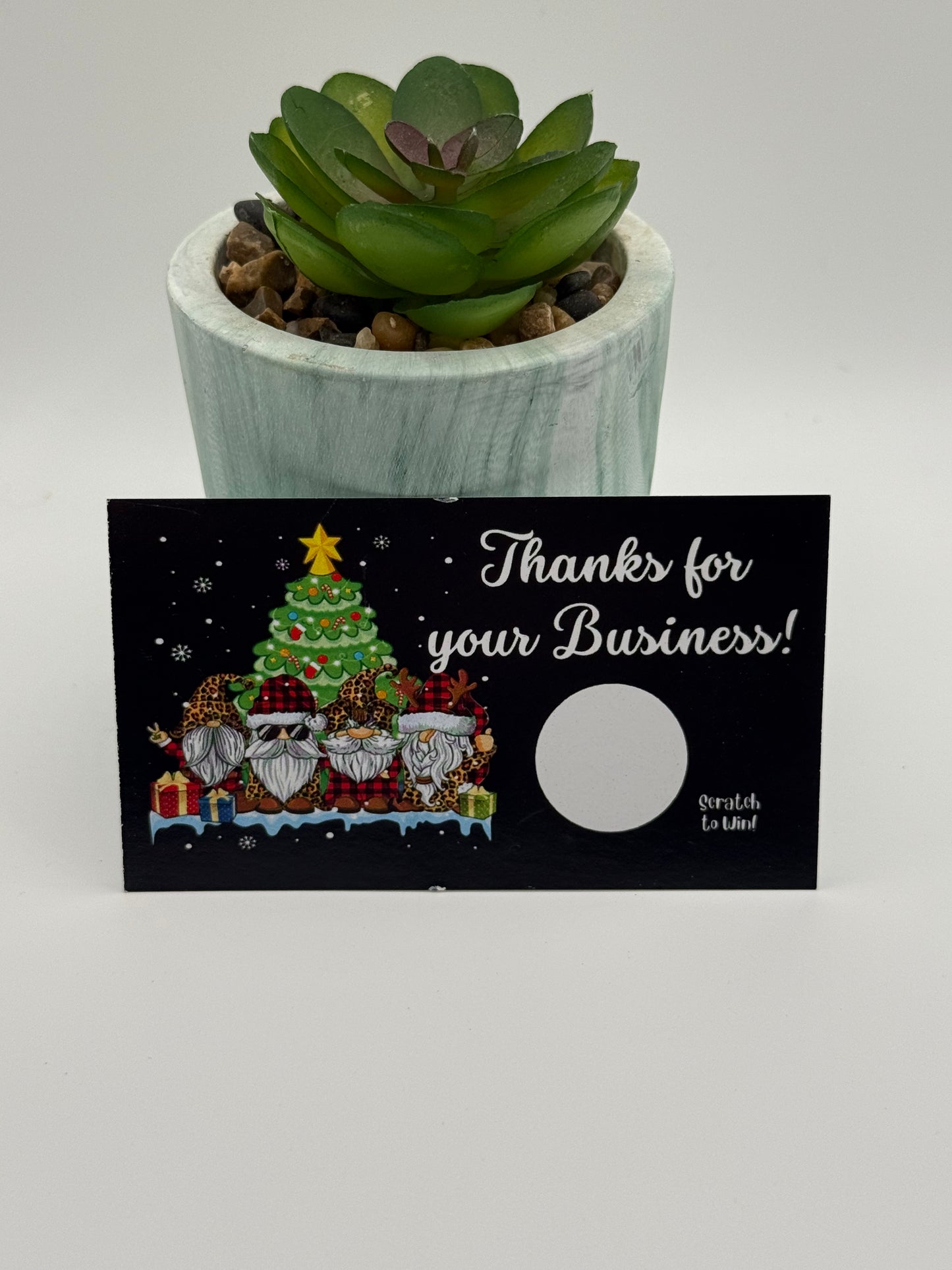 Scratch and Win Business Cards