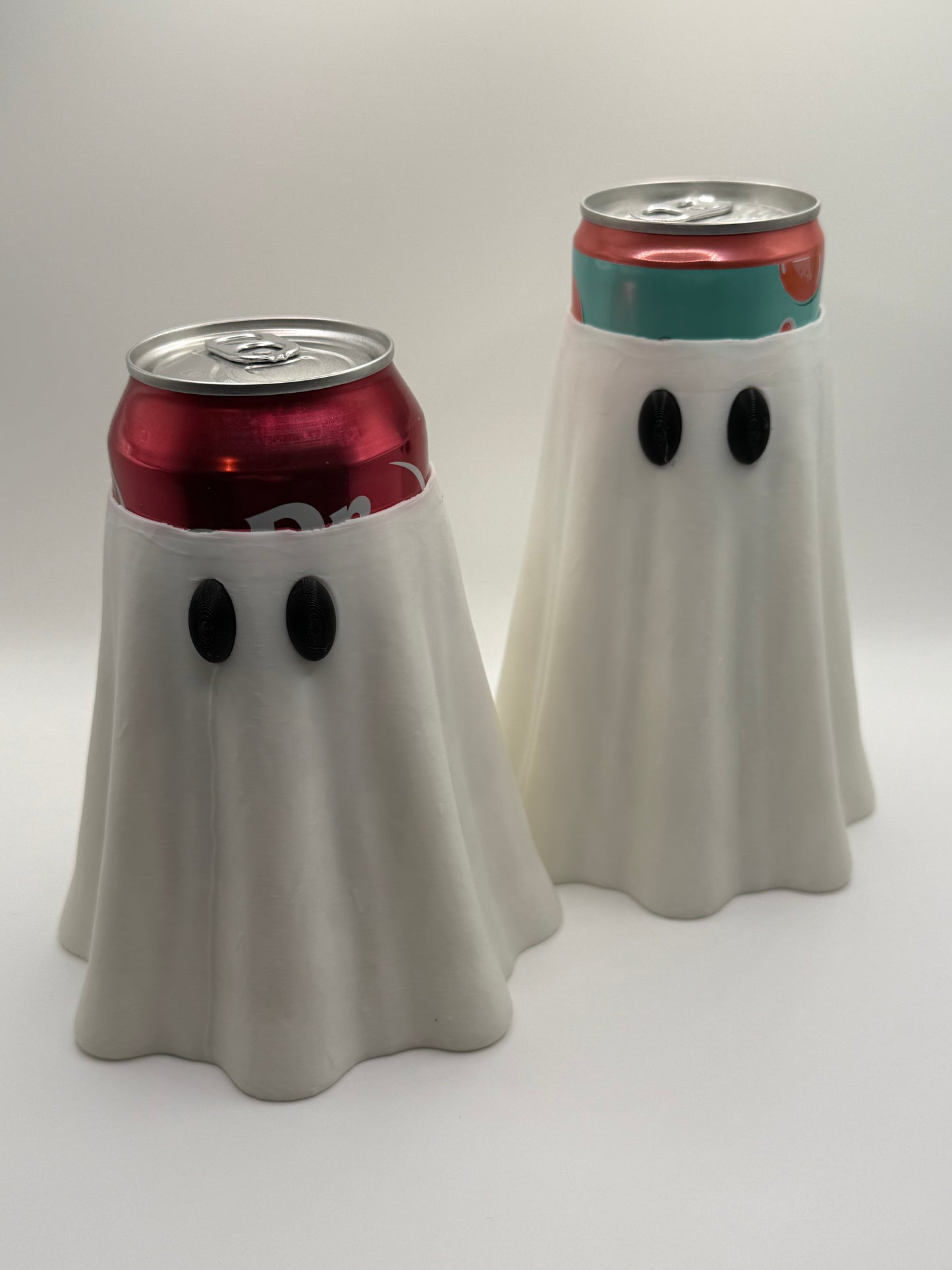 Ghost Can Coozies | 12 oz Regular and Slim Option